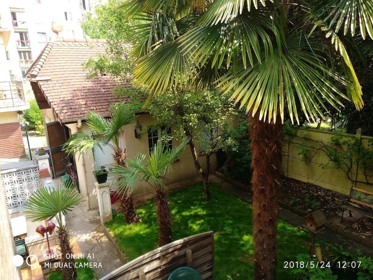 Appartement Charmant A Alfortville 30M² Terrasse Et Jardin Esterno foto
